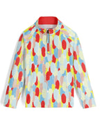SPYDER Little Girls Reflect Half Zip T-Neck