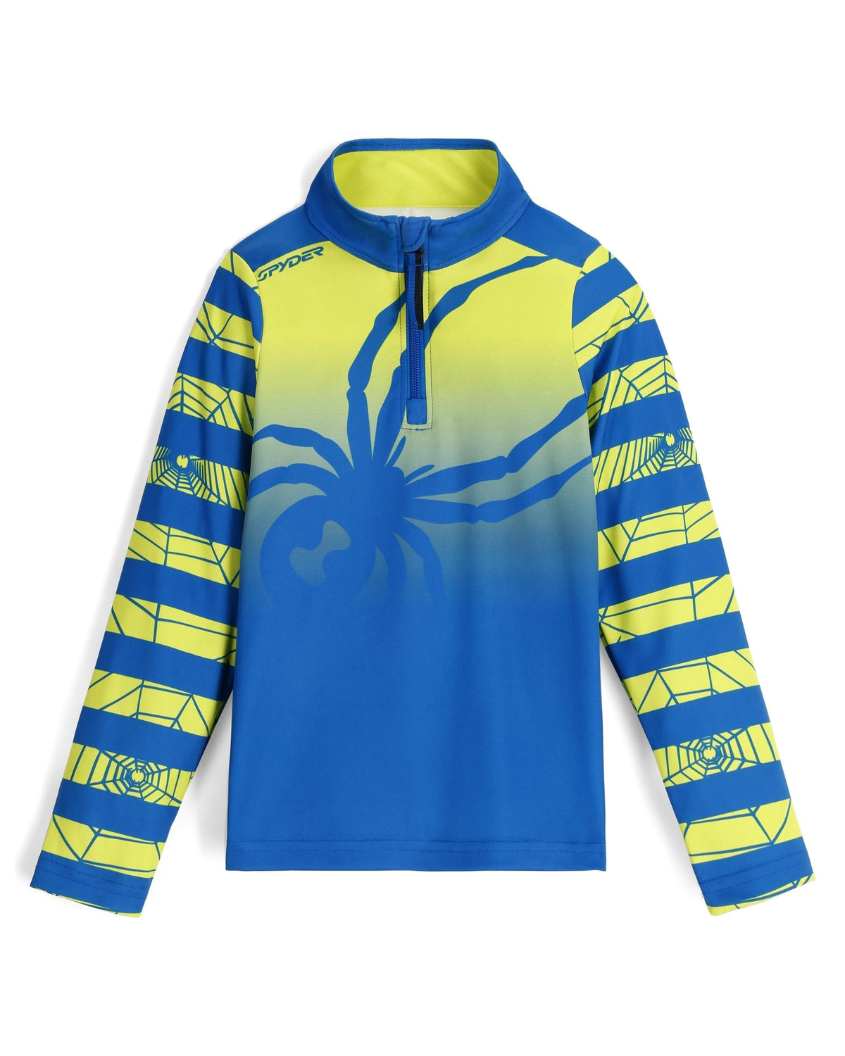SPYDER Boys' Challenger Half Zip T-Neck