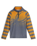 SPYDER Boys' Challenger Half Zip T-Neck