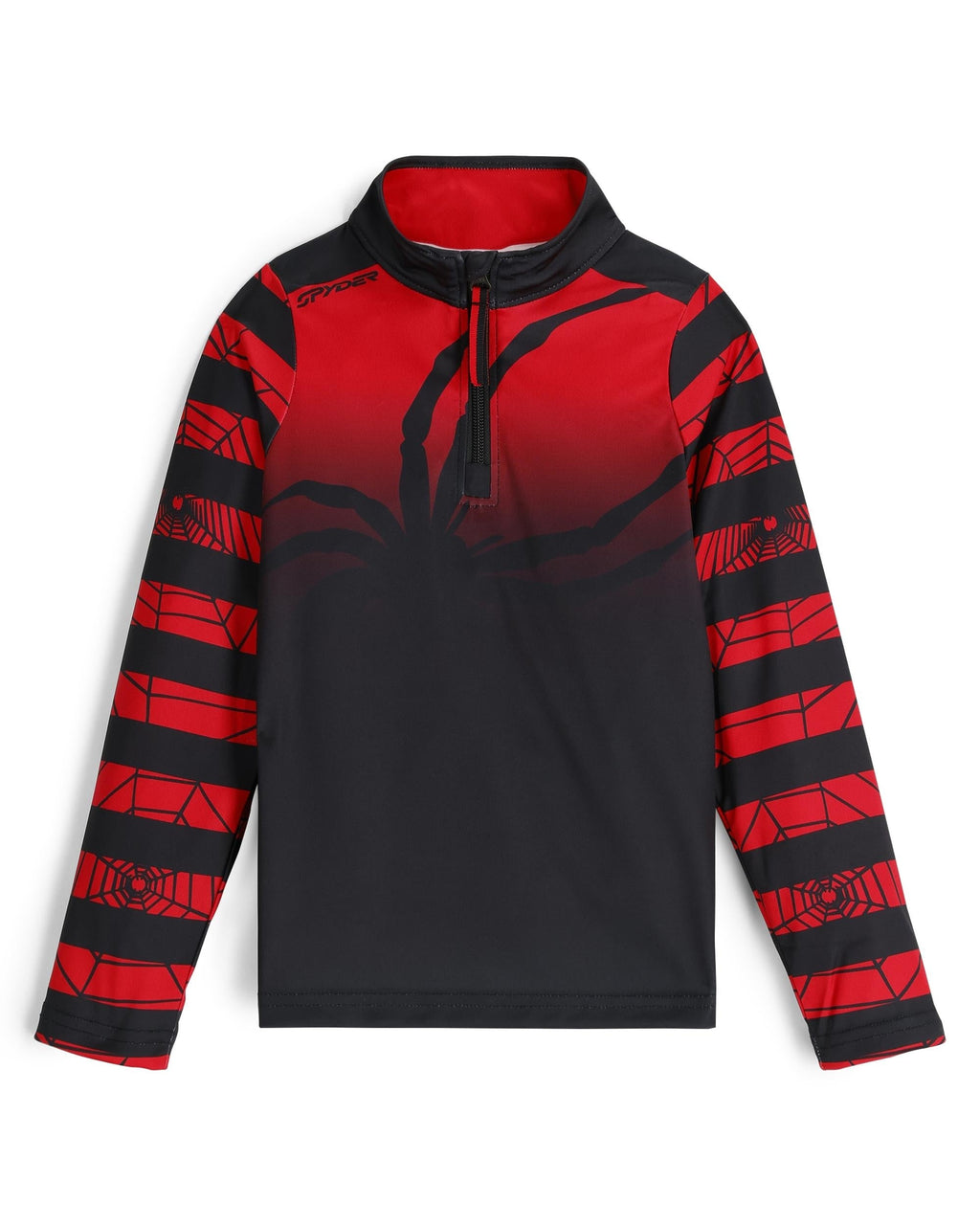 SPYDER Boys' Challenger Half Zip T-Neck