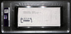 Johnny Unitas Signed 7/31/02 Check PSA/DNA MINT 9 188668