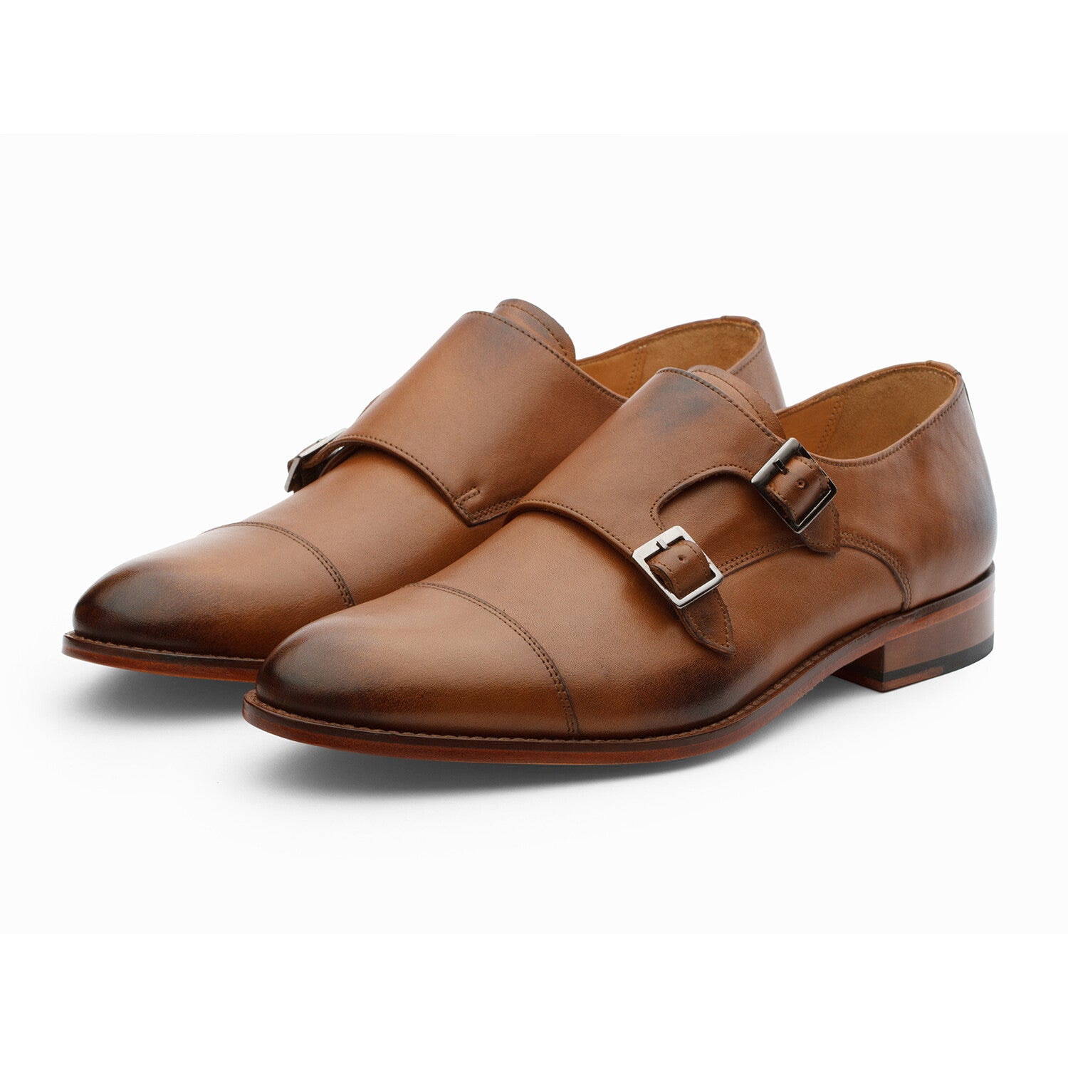 Toecap Double Monks // Tan