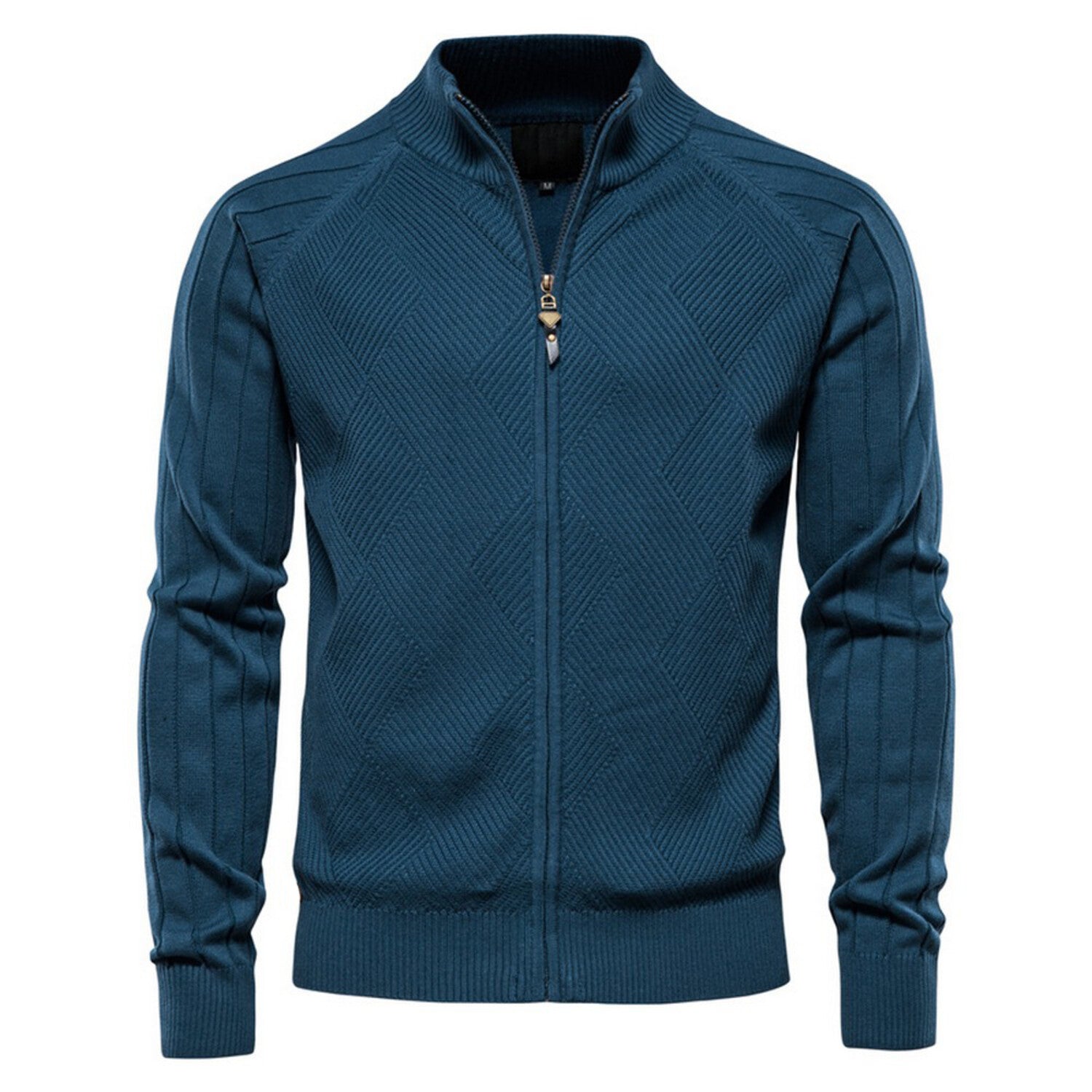 Zip-Up Cardigan // Dark Blue
