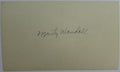 Marty Wendell Notre Dame Fighting Irish Signed Vintage 1949 GPC Postcard 144798