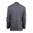 Windowpane Wool 2 Button Suit // Gray