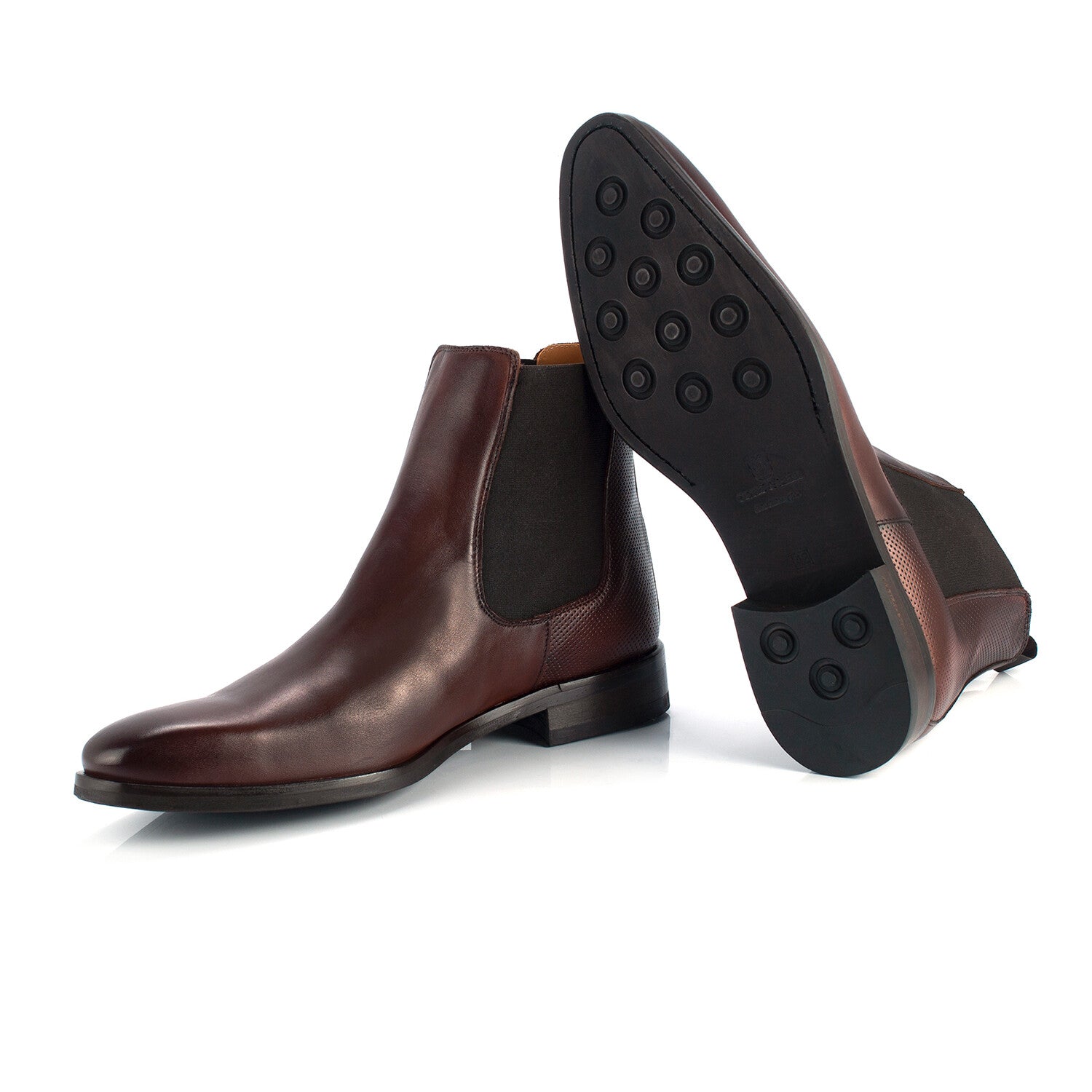 Captore Chelsea Boots // Cognac