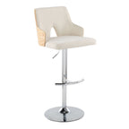 Stella - Contemporary With Swivel & Rounded T Footrest (Set