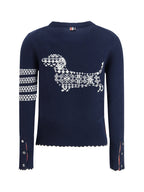 Knit Sweater Holiday Hector Navy