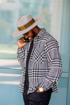 Light Grey Western Hat