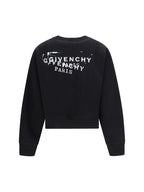 Sweatshirt Brushed Fabric Black