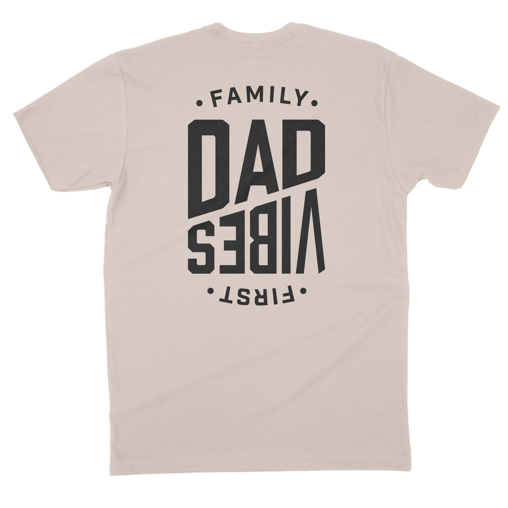 Sand DadVibes Logo Shirt
