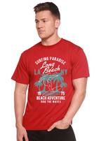 Beach Adventure Men's Bamboo Viscose/Organic Cotton Short Sleeve Graphic T-Shirt