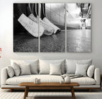 Ice Hockey Wall Art Canvas Print