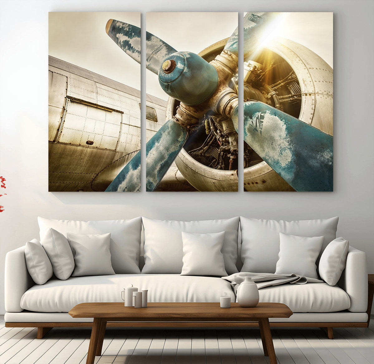 Vintage Airplane Canvas Print