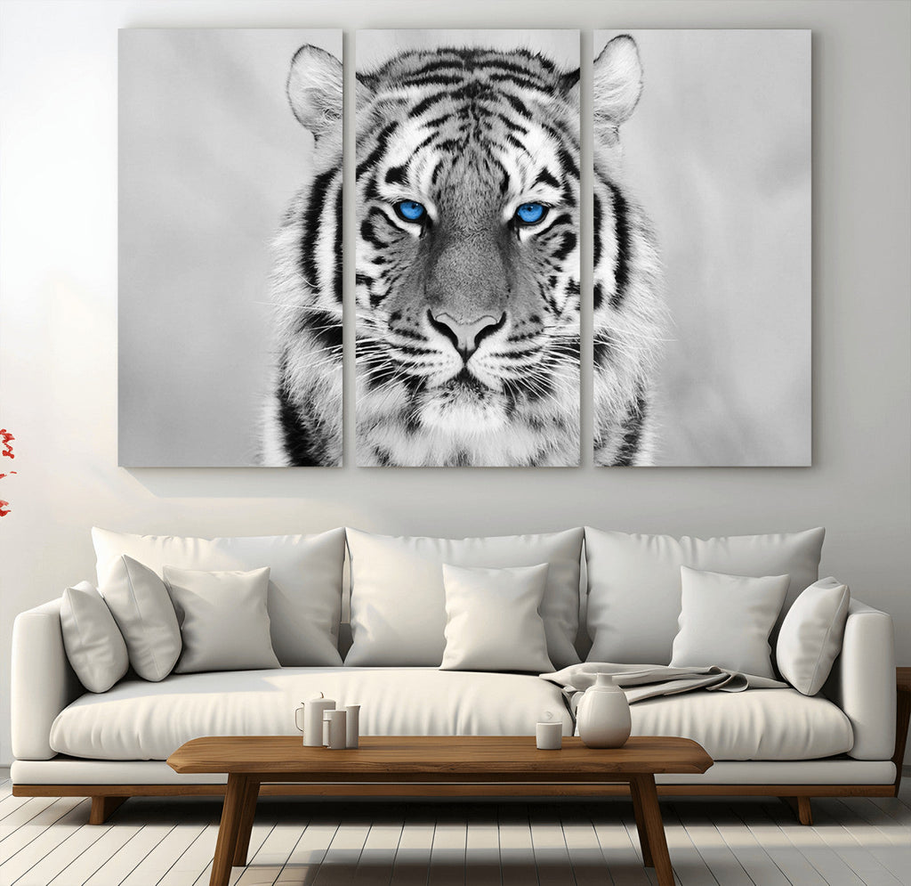 Tiger Canvas Artwork Wall Art Print