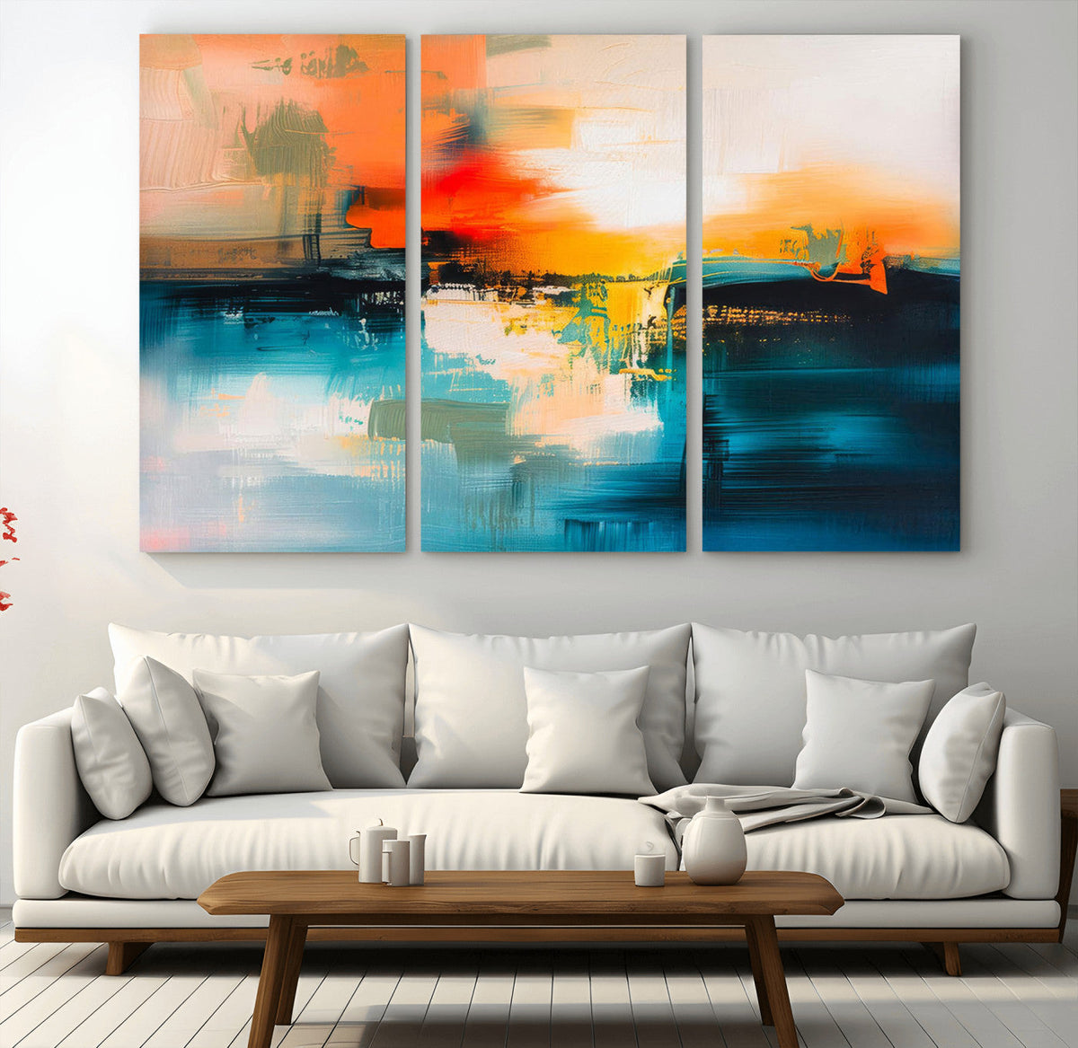 Colorful Abstract Wall Art | Bold Modern Canvas Print | Ready to Hang