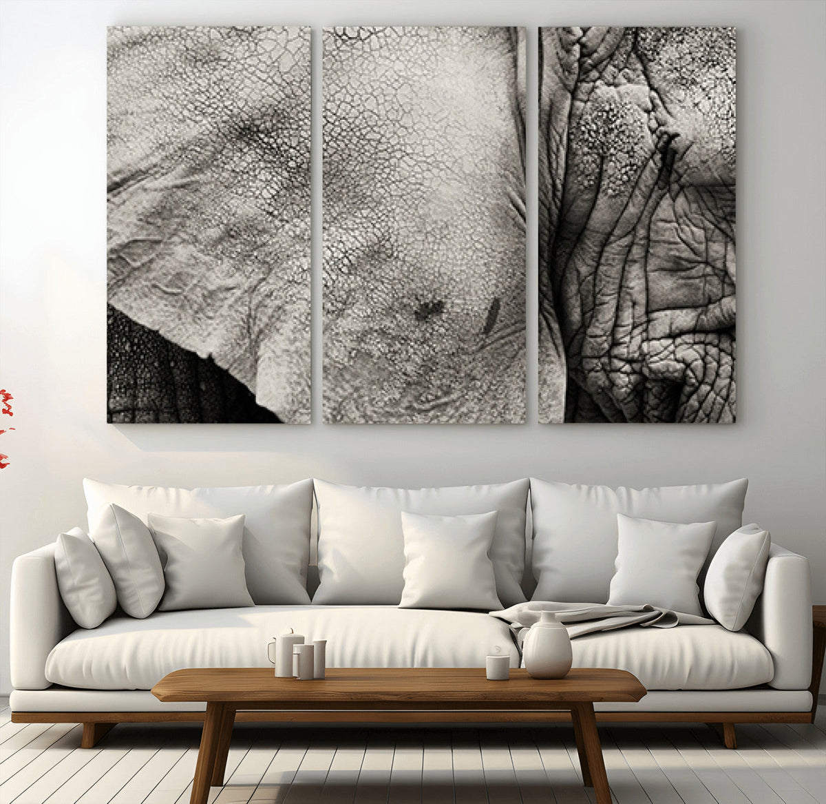 Elephant Wall Art Canvas Print