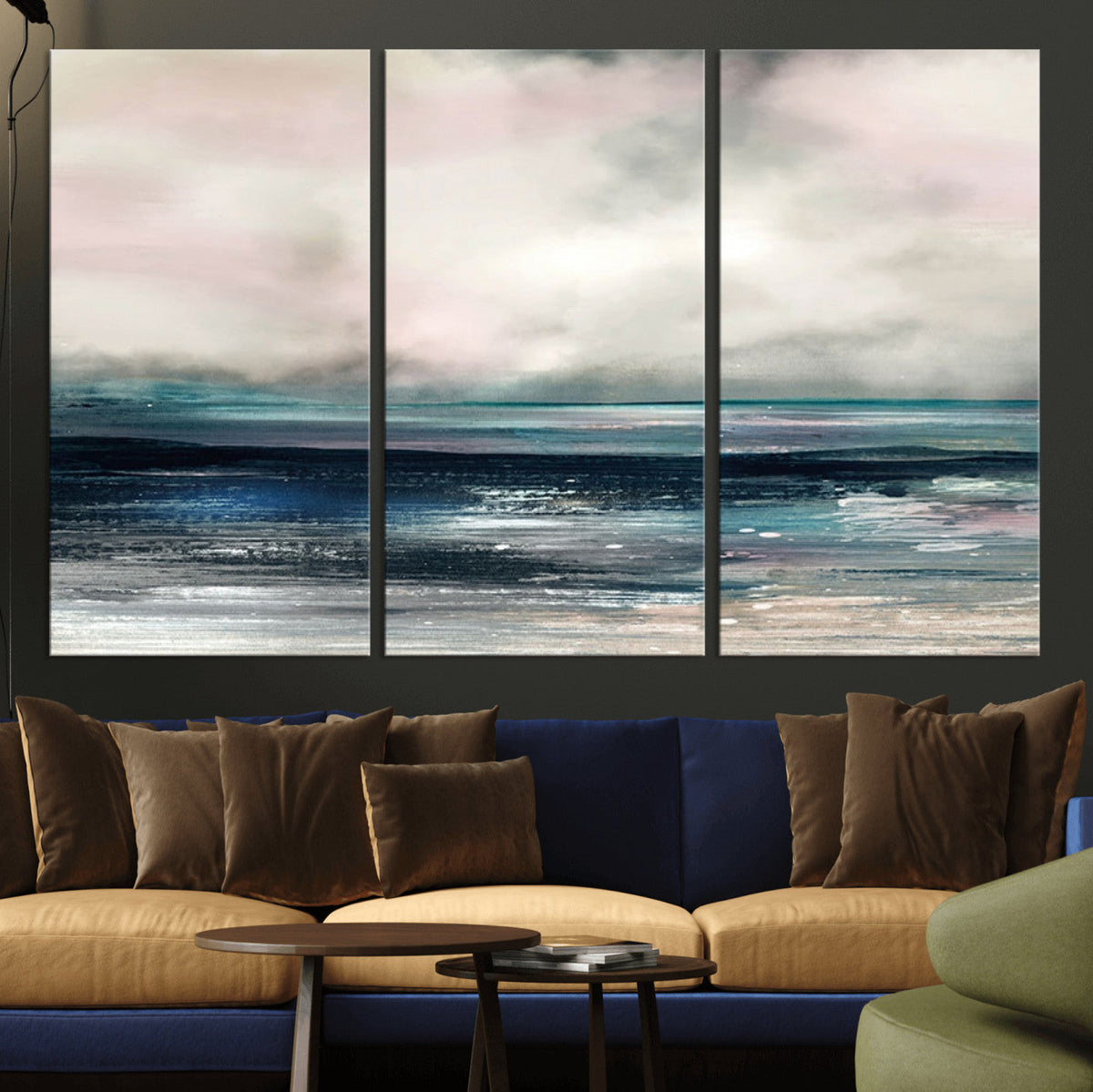 Contemporary Abstract Wall Art Canvas Print