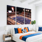 Boise State Broncos Albertsons Stadium Wall Art Canvas Print