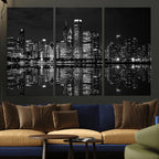 Chicago Wall Art Canvas Print