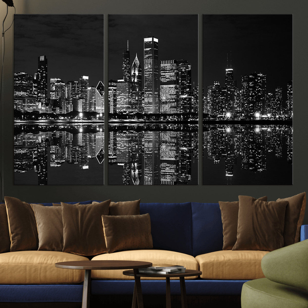 Chicago Wall Art Canvas Print
