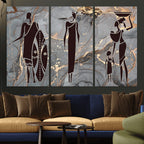 African American Wall Art | Elegant African Women Canvas Print