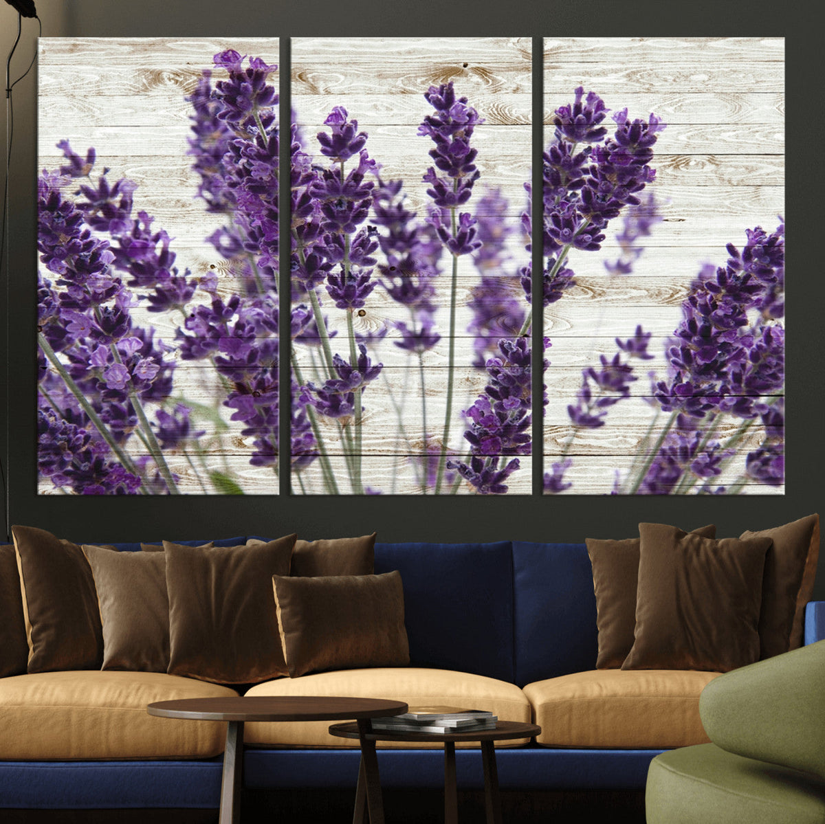 Lavender Herb Wall Art Canvas Print