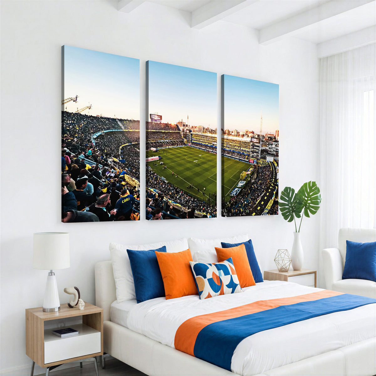 Boca Juniors Soccer Team Print, Buenos Aires Bombonera