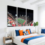 Houston Cougars Football Team Print, Houston TDECU Stadium
