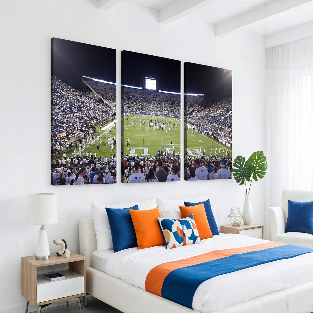 Brigham Young University Cougars Football Print Canvas