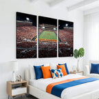 Boone Pickens Stadium Wall Art Oklahoma State Cowboys Print