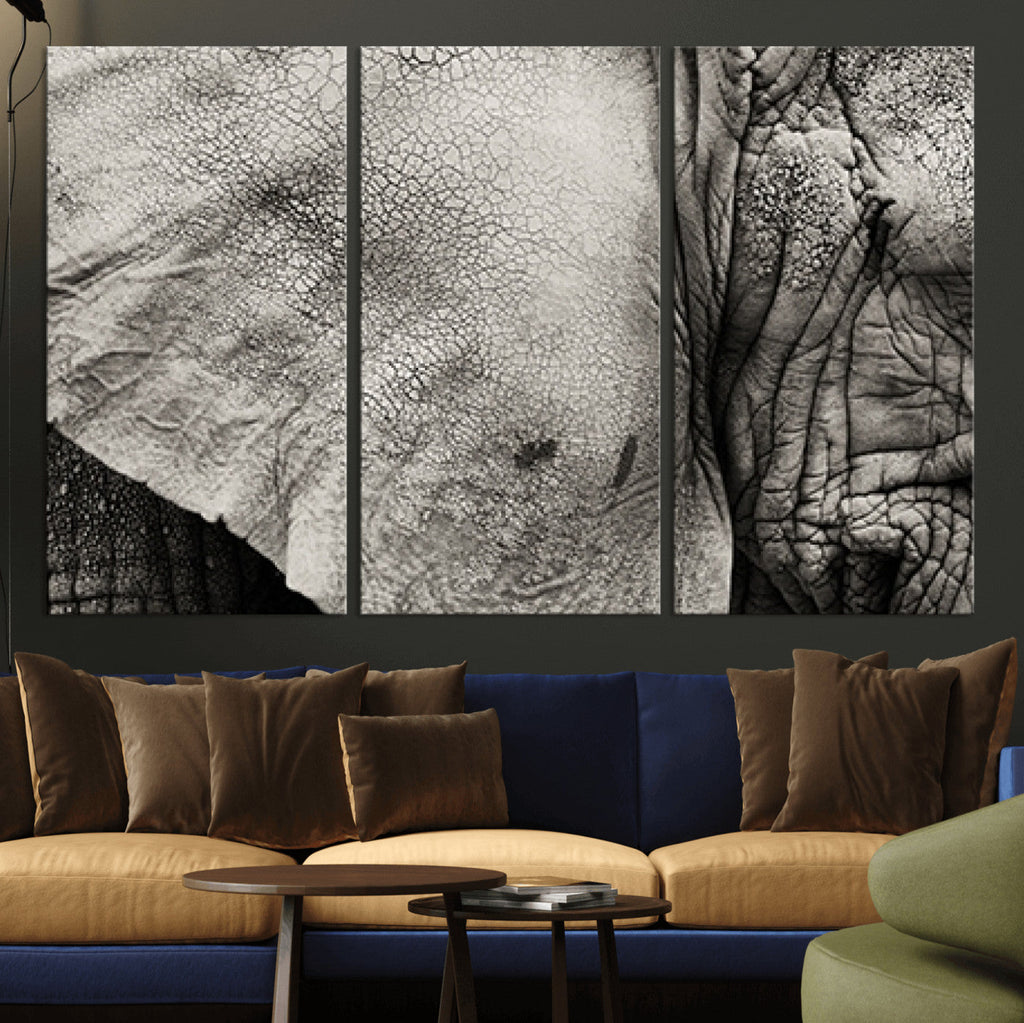 Elephant Wall Art Canvas Print