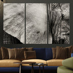 Elephant Wall Art Canvas Print
