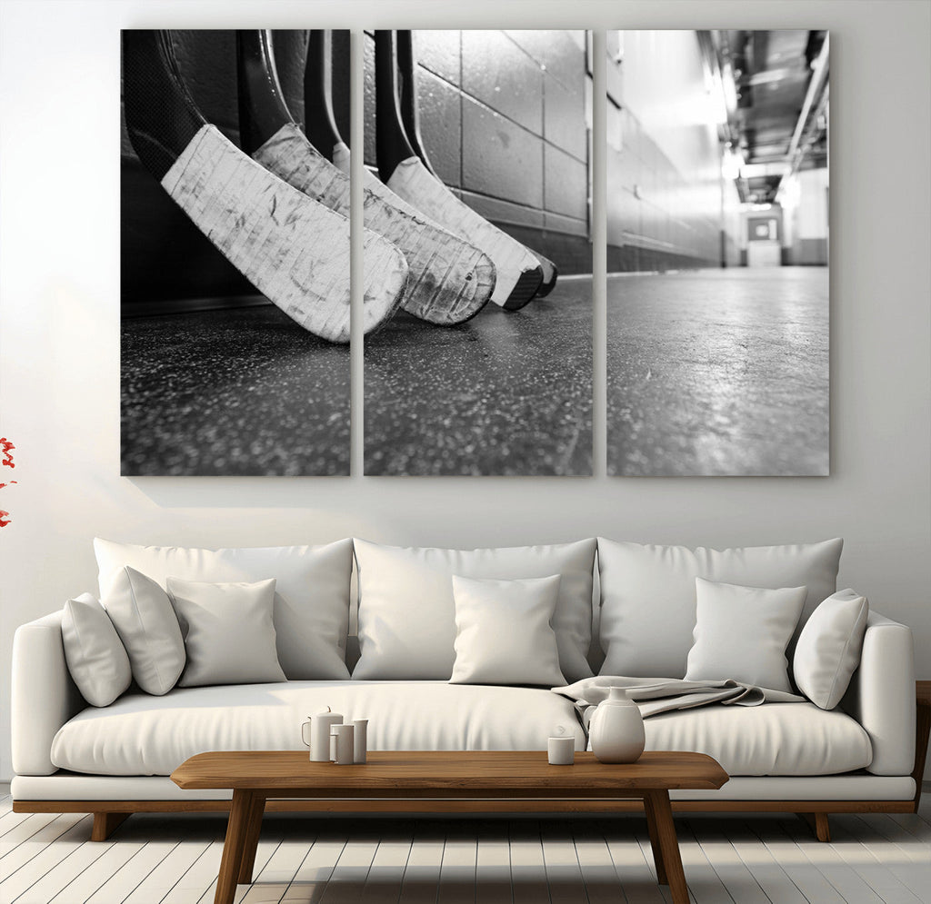 Ice Hockey Wall Art Canvas Print