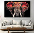 Elephant Wall Art Canvas Print