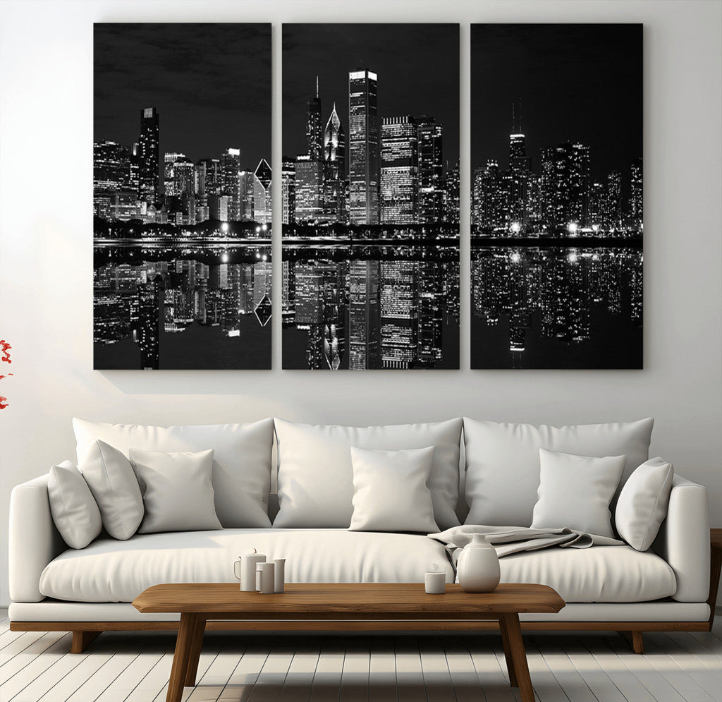 Chicago Wall Art Canvas Print