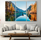 Fantastic Autumn Panorama Wall Art Canvas Print