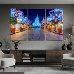 Disney Castle Wall Art | Large Magic Kingdom Canvas Artwork