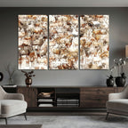 Farmhouse Bighorn Sheep Wall Art Canvas Print