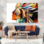 Profile Colors Canvas Print