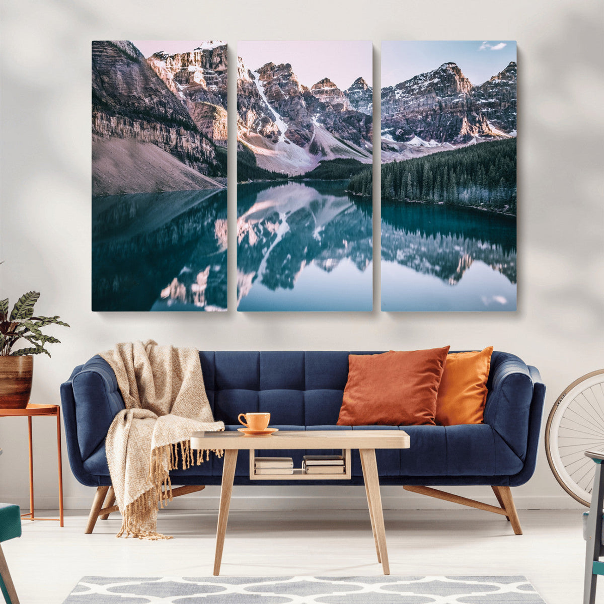 Banff National Park Wall Art Canvas Print