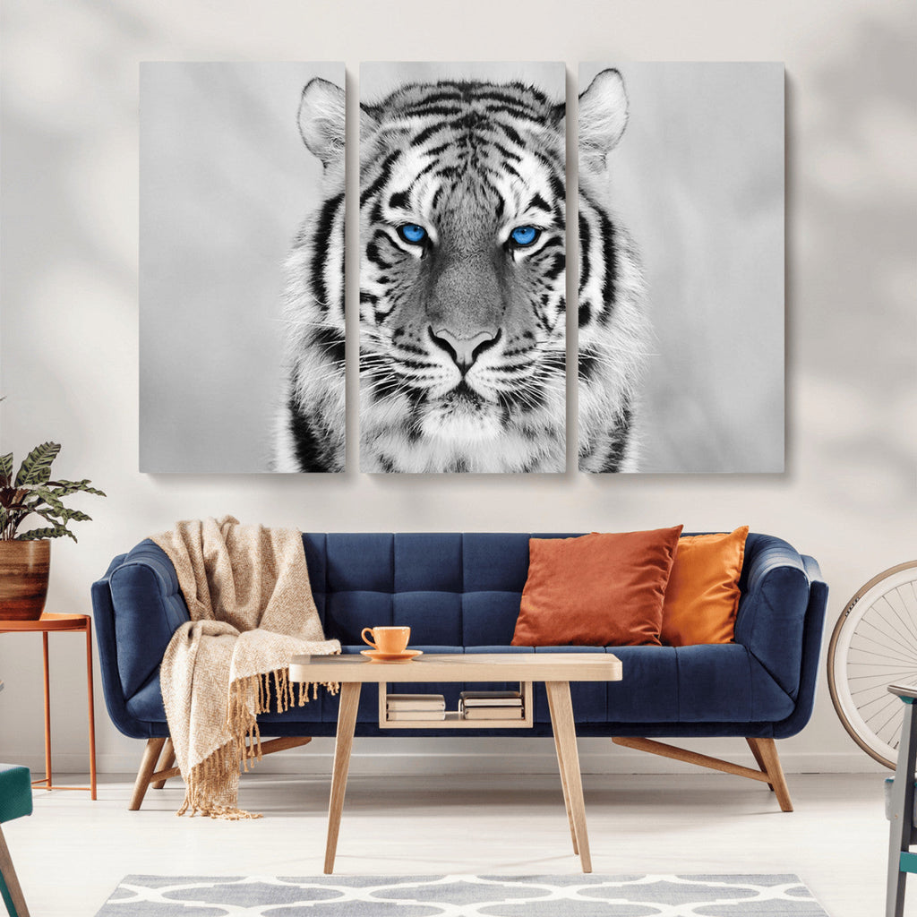 Tiger Canvas Artwork Wall Art Print