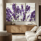 Lavender Herb Wall Art Canvas Print