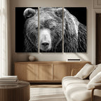399 Grizzly Bear Canvas Print, Ready to Hang Wall Art
