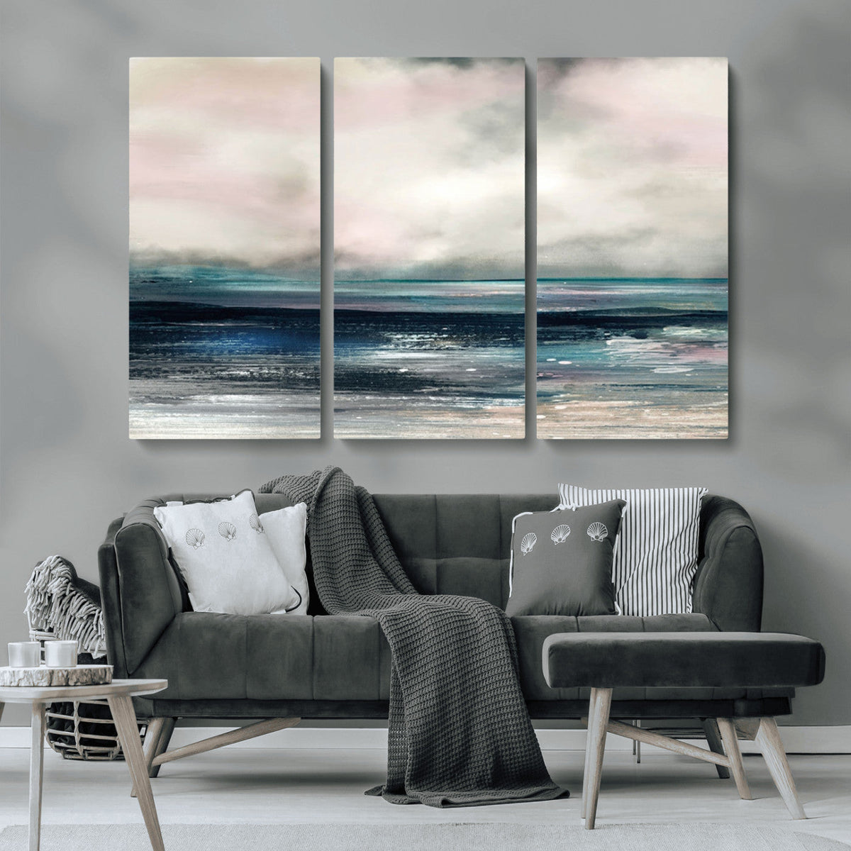 Contemporary Abstract Wall Art Canvas Print