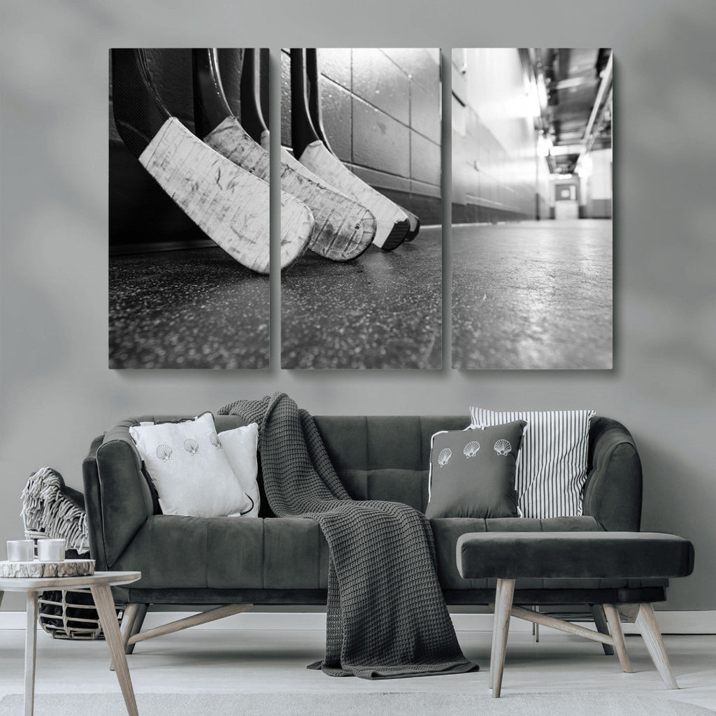 Ice Hockey Wall Art Canvas Print