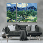 Olive Trees Van Gogh Wall Art Canvas Print