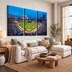 Target Field Stadium Wall Art Canvas Print, Minnesota Twins