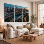 Chicago Bears Soldiers Field Wall Art Canvas Print