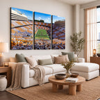 Tennessee Neyland Stadium Wall Art, Sports Arena Canvas, Framed and Ready to Hang